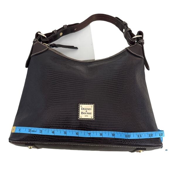 DOONEY & BOURKE Embossed Lizard Hobo Shoulder bag - Picture 9 of 11